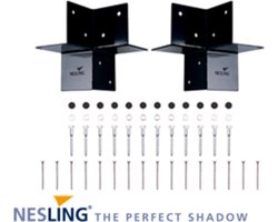 Nesling Parasol Pergola Kit hoek element