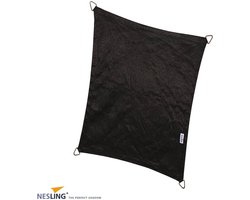 Nesling schaduwdoek rechthoek 300x400 cm - zwart