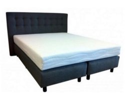 Nessa® 180x200 Boxspringset Alanya Bruin - Inclusief Orthopedisch Pocketvering Matras