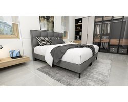 Nessa® - 180x220 Boxspring Rosanna Grijs