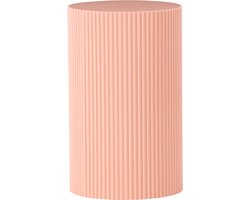 Nest living Asa Houten Bijzettafel Perzik - Rond - Design - Ø 31 cm