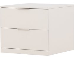 Nest living Vesper Ladekast Beige - Opbergkast - 60 x 52 cm