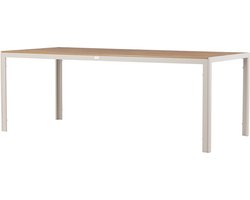 Nest outdoor Aaron tuintafel polywood beige - 205 x 90 cm