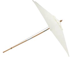 Nest outdoor Edit verstelbare parasol wit - Ø 2,5 meter