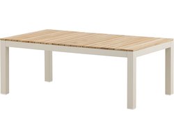 Nest outdoor Milena aluminium tuin salontafel beige - 120 x 70 cm