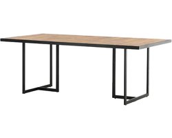 Nest outdoor Sverre houten tuintafel bruin - 200 x 100 cm