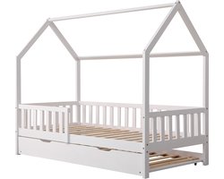 Nestbed voor kinderen 190x90cm wit MARCEAU