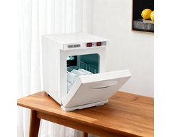 NETTLIFE Handdoekwarmer 5L – UV Handdoekverwarmer – 360° Verwarming – Elektrisch & Energiezuinig – Voor Salon Spa Badkamer Hotel – Wit