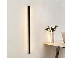 NETTLIFE Wandlamp LED - 80CM - Wandlamp Binnen - zwart - moderne wandverlichting - 3000K Warm wit Licht - lange Hal lamp - 27W - Metaal - Slaapkamer lamp - voor Woonkamer | Keuken | Hotel