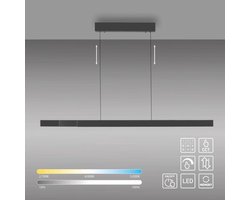 Neuhaus Adriana Square Hanglamp Antraciet Comfort Lift
