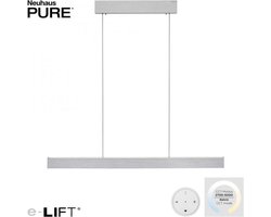 Neuhaus PURE - Hanglamp e-Lift L 120 cm mat chroom