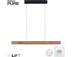 Neuhaus PURE - Hanglamp e-Lift L 120 cm zwart hout
