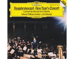 Neujahrskonzert / New Year's Concert, Wiener Philharmoniker - Lorin Maazel | Media condition: Very Good Plus (VG+) | CD, Album, RE, PDO