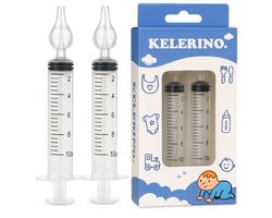Neus Reiniger Baby - Neusreiniger - Neusspuit - 2 Stuks - KELERINO.