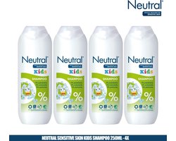 Neutral - Shampoo - Kids - 250ml x 4