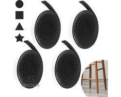 Nevolis 1170cm Furniture Pads Floor Protectors Heavy Duty Felt Strip Tape Anti-Scratch Pads for Wooden Flooring Chair Sofa Table DIY Cut in .