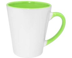 Nevolis® 300ml (10,14oz) Latte Duo Color Mok Groen – Perfect voor Personalisatie