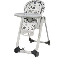 Nevolis Kinderstoel Polly Progres5 Eetstoel en Stoelverhoger Kantelbare Rugleuning 8 Hoogtes Vanaf Geboorte tot 3 Jaar Anthracite .