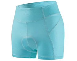 New Age Devi - Fietsonderbroek Dames met Zeem - Mintgroen - Fietsondergoed - Fietsonderbroek - Extra Zacht - S