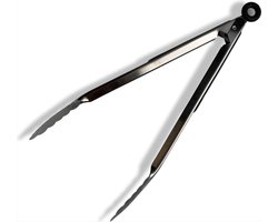 New Age Devi - KeukengereiRoestvrij staal - Vlees-tang - BBQ-tang - Barbecue-accessoires - Keuken-tang - Anti-slip handvat met vergrendeling - Salade-tang - Keukengerei