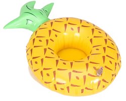 New Age Devi -Opblaasbare Ananas-Drankhouder - Bekerhouder voor Zwembad Jacuzzi - Drijvend
