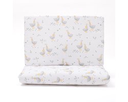 New Baby Goose katoenen wiegset 90x120 cm - Babydekbedset