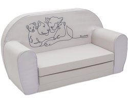 New Baby - Kindersofa - Sofa bed - Leeuw thema - Kindermeubels - Stoelen en banken - Lounge meubel - Speelkamer inrichting - Kinderkamer decoratie