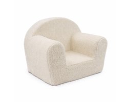 New Baby Teddy kinderfauteuil crème bouclé - Kinderstoel