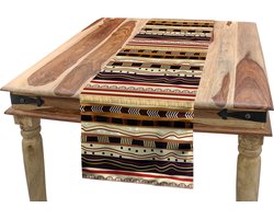 New BedTribaal Pijlmotieven Accent Rechthoekige Tafelrunner, 40 cm x 225 cm