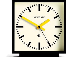 Newgate Amp Railway - Staande klok - Zwart met gele wijzers