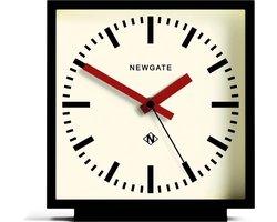 Newgate Amp Railway - Staande klok - Zwart met rode wijzers