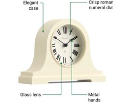 Newgate Broadway - Staande klok - Vanille