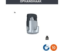 Newly ophanghaak – Schilderijophanghaak voor schilderijen / lijsten / posters / wanddecoraties – Newly haak H100 – 20 kg (5 stuks)