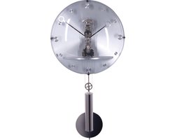 NeXtime Beauty - Klok - Rond - Glas - Ø44 cm - Transparant