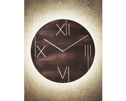 NeXtime - Lamp - 22 x 2.5 cm - Plastic - Zwart - 'Light It Up'