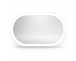 NextNovaDeals Badkamerspiegel - LED Verlichting - Wandspiegel Met Licht - Touch Sensor - 3 Lichtkleuren - Anti Condensfunctie