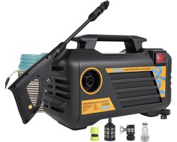 NextNovaDeals Hogedrukreiniger - 220V - Draagbare Autowasser - Met Schuimpot - Voor Vloer Meubels Tuin En Irrigatie - Waterdichte Schakelaar