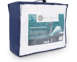 Nice Dreams - Dekbed Medisch dons 240x220 cm - 100% tevredenheidsgarantie