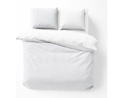 Nice Dreams - Dekbedovertrek - Grey Dream - Lits-jumeaux 240 x 220 cm