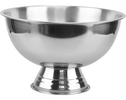 Niceey Champagneschaal - Champagnekoeler - Ijsemmer - Flessenkoeler - Champagne Bowl - RVS