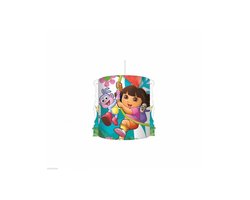 Nickelodeon - Dora Explorer - Lamp - Hanglamp - Plafondlamp - Kinderkamer - Incl pendel en afdekkapje - 28Cm hoog