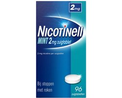 Nicotinell Zuigtablet Mint 2mg - 1 x 96 zuigtabletten