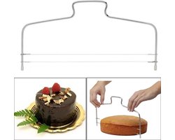 Nifkos - Professionele taartsnijder - RVS - Taart zaag - Cake snijder