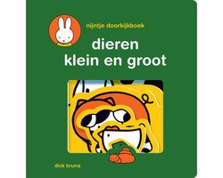 nijntje doorkijkboek, dieren klein en groot