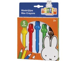 Nijntje junior waskrijtjes, creatief speelgoed tekenen voor peuters - vanaf 2 jaar - cadeautip juniot - Bambolino Toys