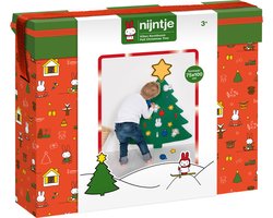 Nijntje kerstboom vilt, in bewaarkoffer afmeting 75 x 100 cm 20-delig - home deco kerst - vanaf 3 jaar - Bambolino Toys cadeau tip Kerst