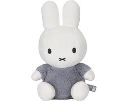 Nijntje Knuffel Fluffy Blauw - 25 cm