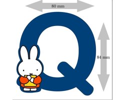 Nijntje Letter 8cm - Q
