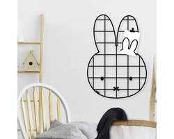 Nijntje memobord metaal - draadrek - 45x32cm