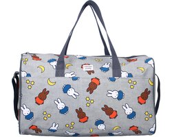 Nijntje Miffy Kindness Is Golden - Reistas - Grijs - 24 x 40 x 19 cm (18 Liter)